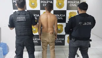Suspeito de tentativa de feminicídio em Floriano