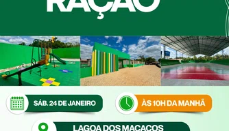 Convite de inauguração da Escola Municipal Francisco Simplício do Vale