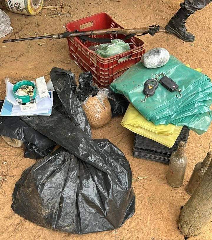 Drogas apreendidas durante operação em Pajeú do Piauí