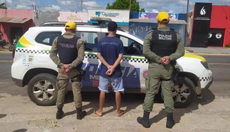 Jovem é conduzido à Central de Flagrantes por crime de receptação