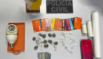 Material apreendido