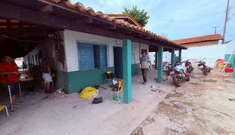 Reforma da Escola do Bairro Cristo Redentor em Esperantina