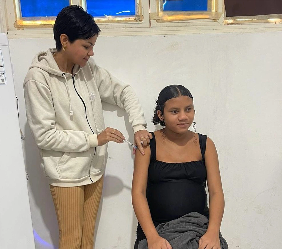 Vacinação contra bronquiolite para gestantes em Esperantina