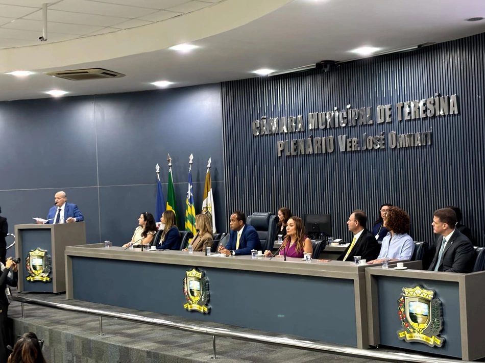 Sessão de abertura do ano legislativo da Câmara