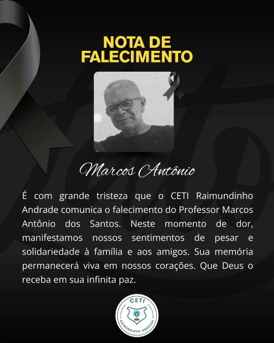 Nota de Pesar]