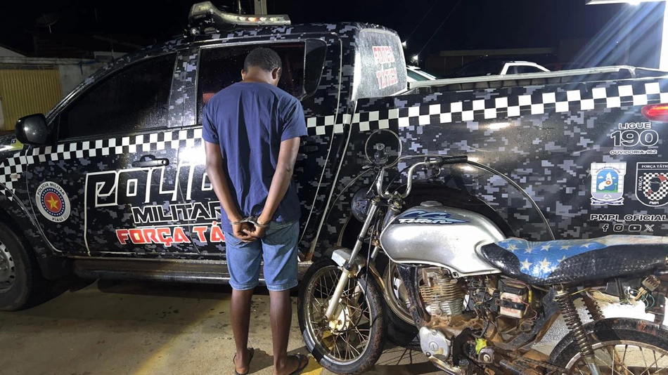Polícia Militar prende suspeito de homicídio
