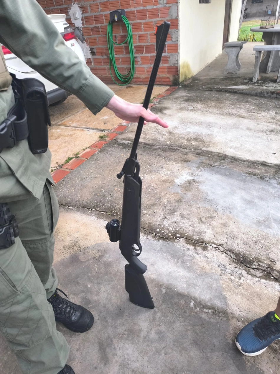 Arma apreendida