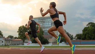 Atleta; ilustração