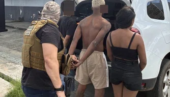 Presos durante operação em Água Branca