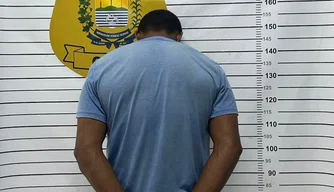 Suspeito preso