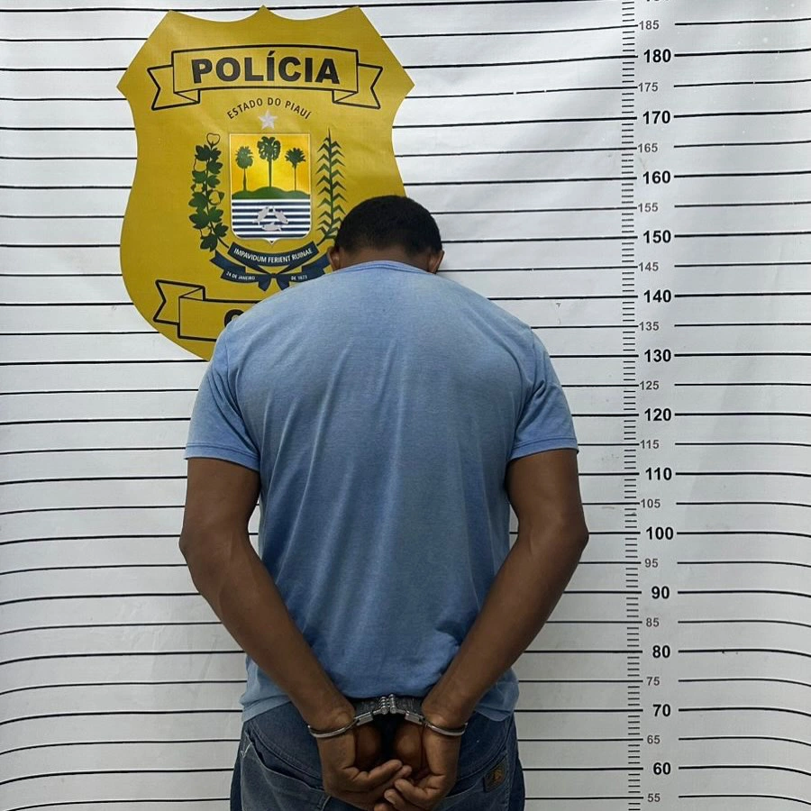 Suspeito preso