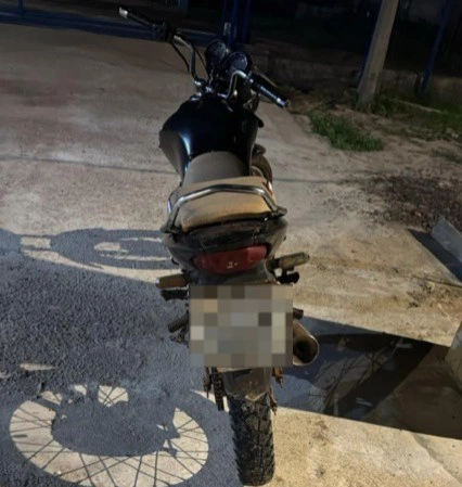 Motocicleta recuperada
