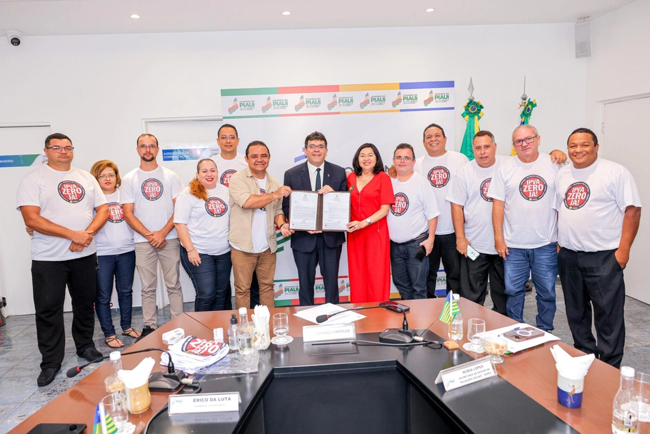 Governador Rafael Fonteles anuncia IPVA zero para motoristas por aplicativo