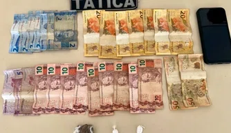 Suspeito de tráfico de drogas é preso pela Força Tática