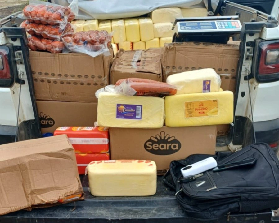 Alimentos apreendidos