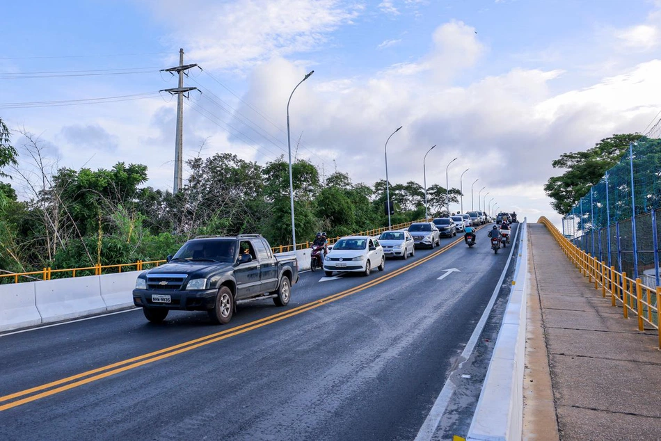 Entrega da obra de revitalização da Ponte do Mocambinho