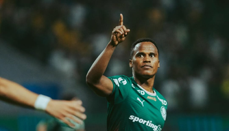 Primeiro gol de Jhon Arias no Palmeiras