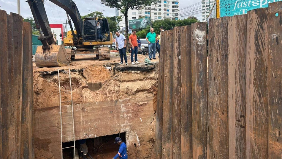 Prefeitura intensifica obras na Avenida Jóquei Clube