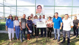 Ciro Nogueira inaugura campo e destina mais de R$ 2,8 milhões para São José do Peixe