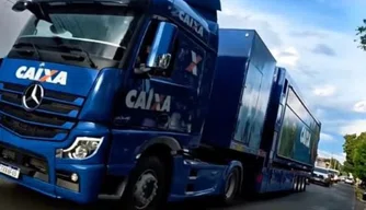 Castelo do Piauí recebe Carreta da Caixa