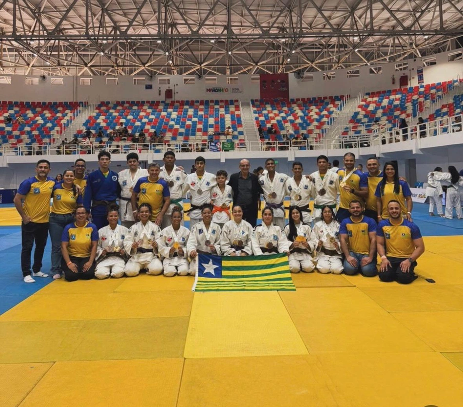 Piauí se torna campeão no Brasileiro de Judô Região I ao conquistar 95 medalhas