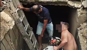 Buraco no bairro Promorar