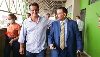 Ciro Nogueira acompanha Pastor Gessivaldo no evento Família ao Pé da Cruz, em Teresina