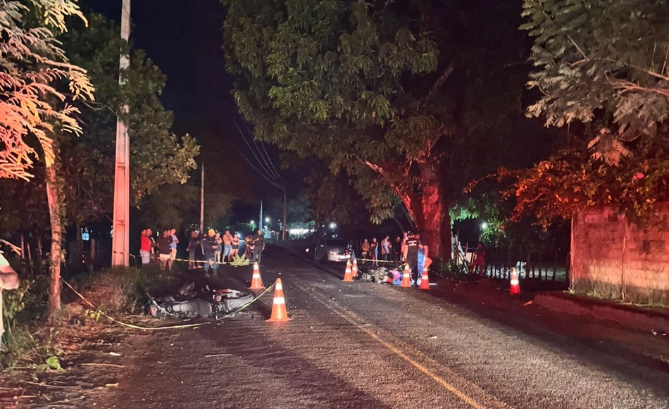Acidente na zona rural de União