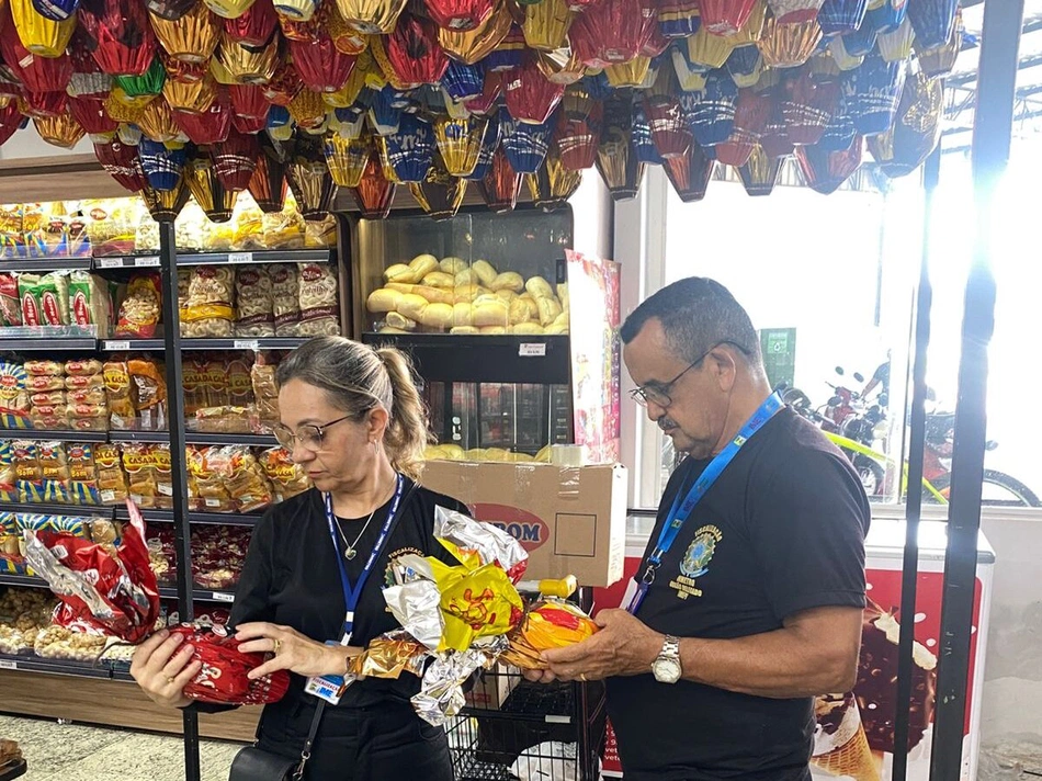 Imepi realiza mais de 60 perícias em produtos na Operação Páscoa em Teresina