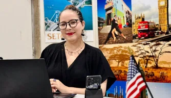 Diretora de Relações Internacionais da Uespi, Ana Luíza