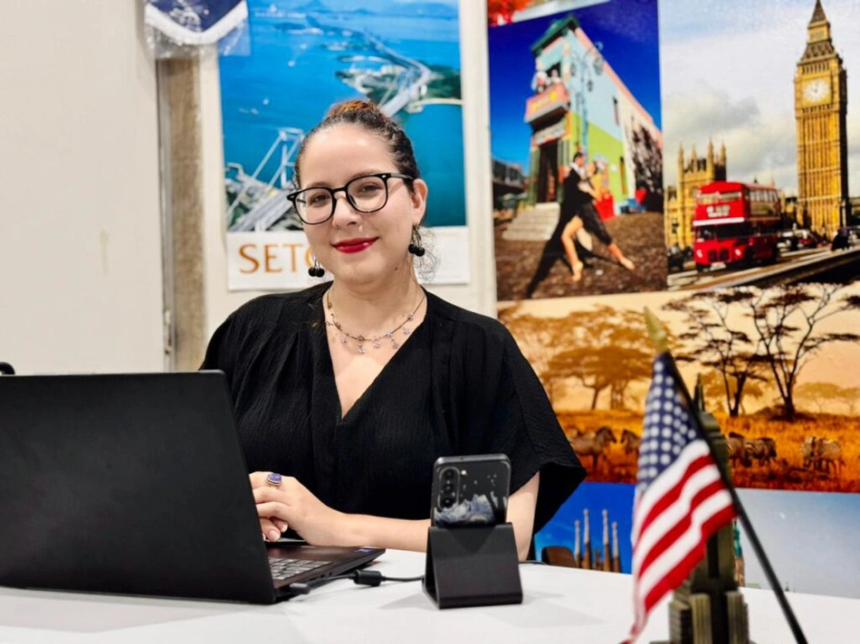Diretora de Relações Internacionais da Uespi, Ana Luíza