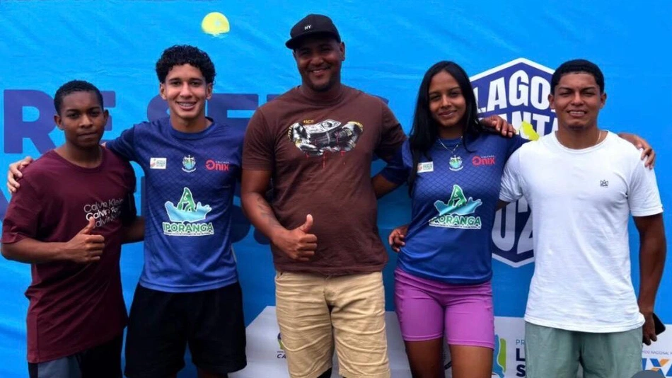 Atletas piauienses conquistam medalhas na Copa Brasil de Canoagem em Minas Gerais