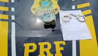 PRF prende homem com mandado por latrocínio em Teresina