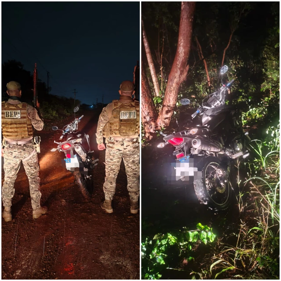 PM recupera motocicleta roubada em Teresina