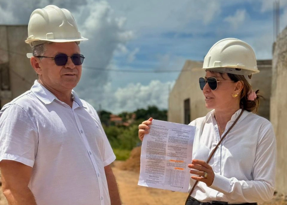 Vistoria de obras em Esperantina