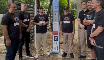 Avenida Marechal Castelo Branco ganha totem inteligente para reforçar segurança em Teresina