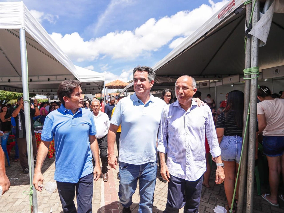 Ciro Nogueira durante agenda de compromissos pelo interior do Piauí