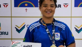 A atleta é atualmente a número 1 do ranking brasileiro na categoria sub-19.