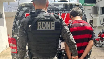 Polícia Militar cumpre mandado de prisão durante patrulhamento em Teresina