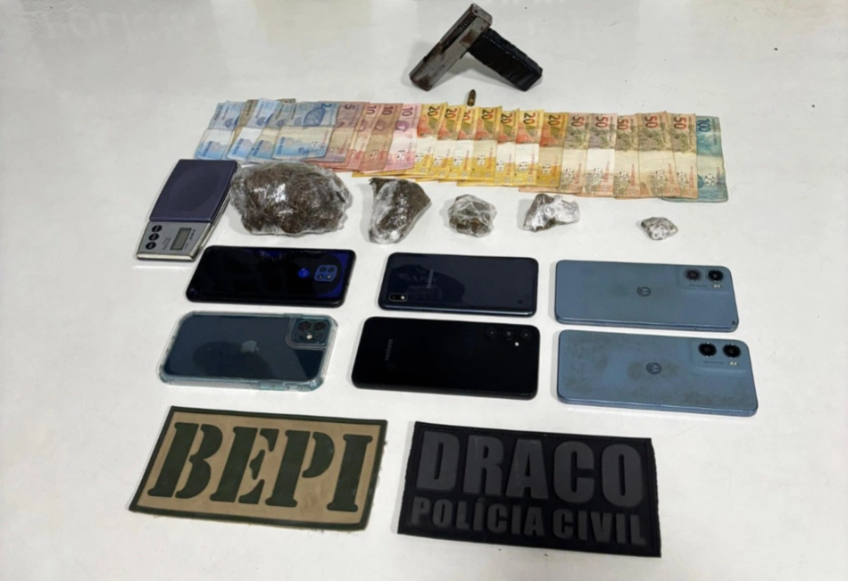 Casal é preso por tráfico de drogas na zona Sudeste de Teresina