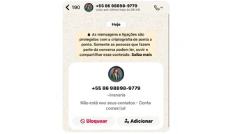 Prefeita Ivanária Sampaio alerta sobre perfil falso no WhatsApp