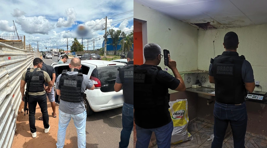 Polícia prende suspeito e desarticula depósito de drogas durante operação em Teresina
