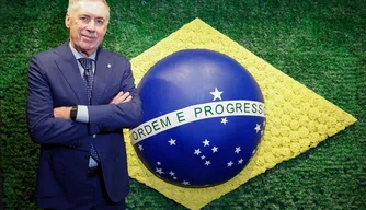 Técnico da seleção brasileira Carlo Ancelotti