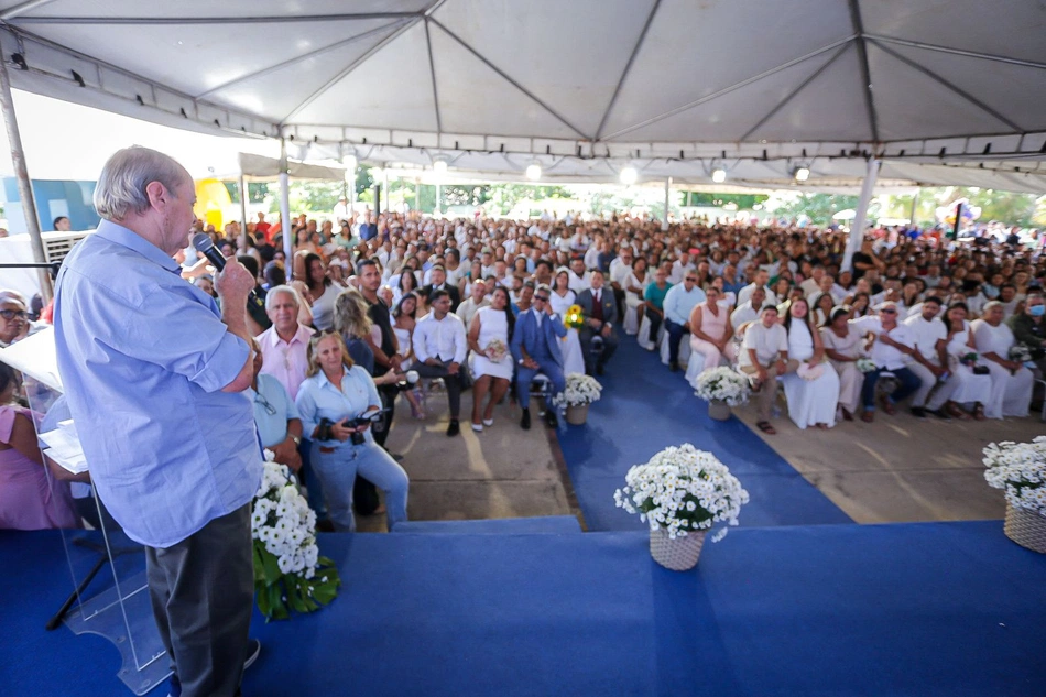 Parceria entre prefeitura de Teresina e TJPI promove 186 casamentos comunitários