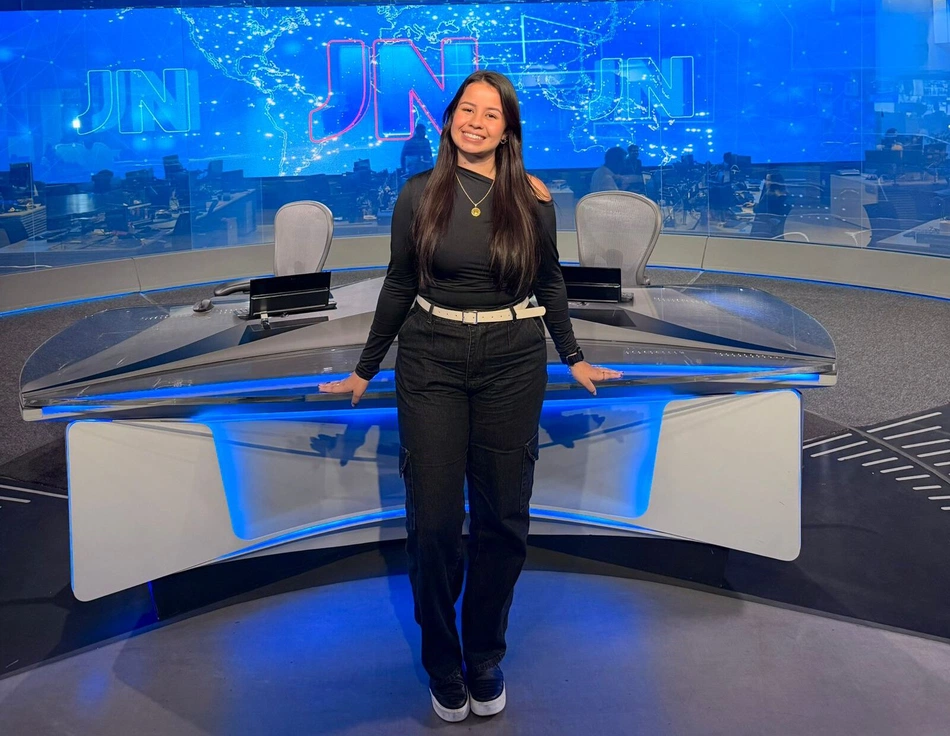 Estudante de Jornalismo da Uespi participa de imersão promovida pela TV Globo