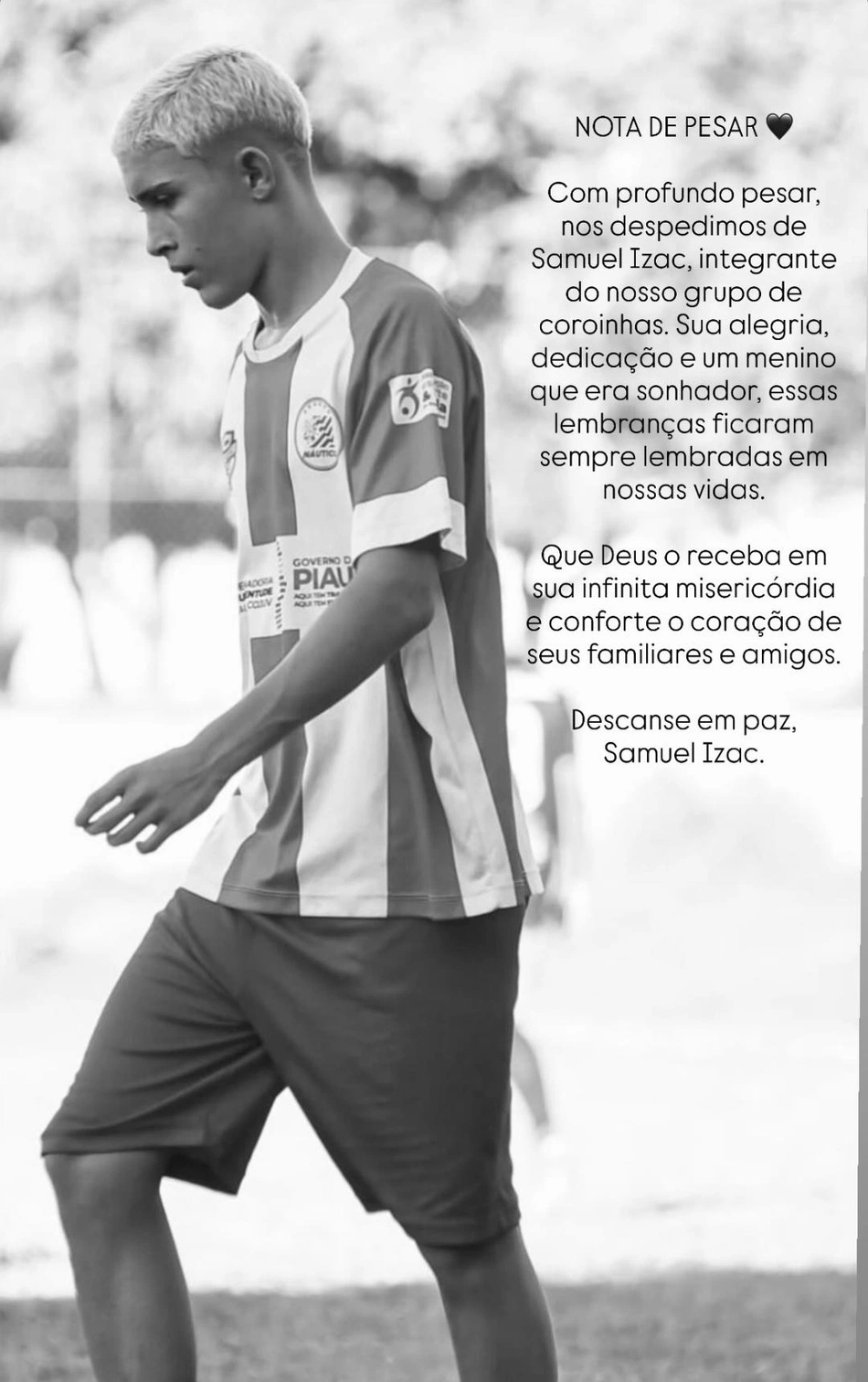 Nota dos Coroinhas do Santuário Arquidiocesano São Francisco de Assis