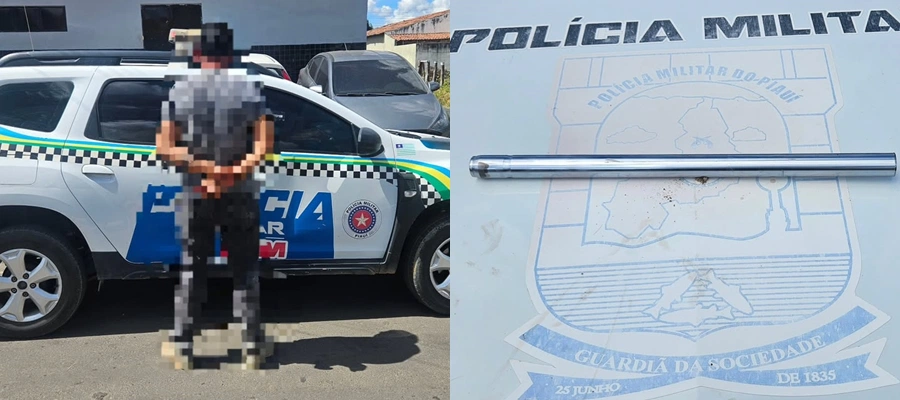 Suspeito de lesão corporal no contexto de violência doméstica