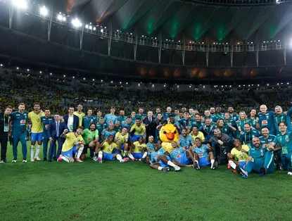 Delegação da seleção brasileira
