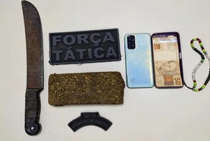 Polícia Militar apreende drogas durante ação tática em Inhuma