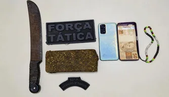Polícia Militar apreende entorpecentes durante ação tática em Inhuma